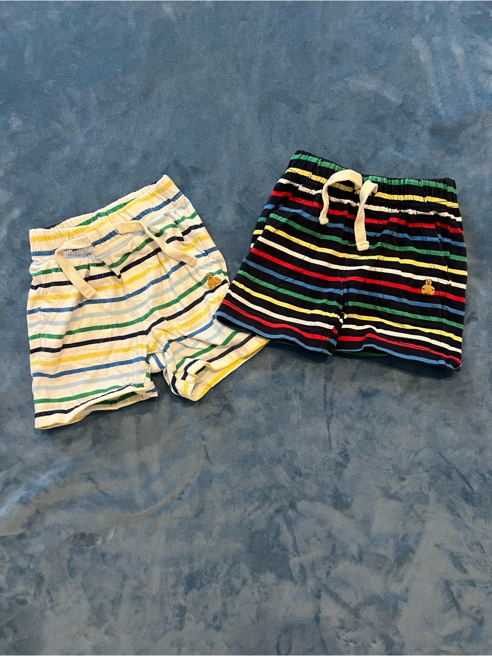 BabyGap Drawstring Shorts - Yellow/White & Multicolor